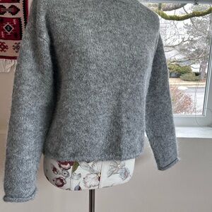 Gray Women's Sweater mohair s